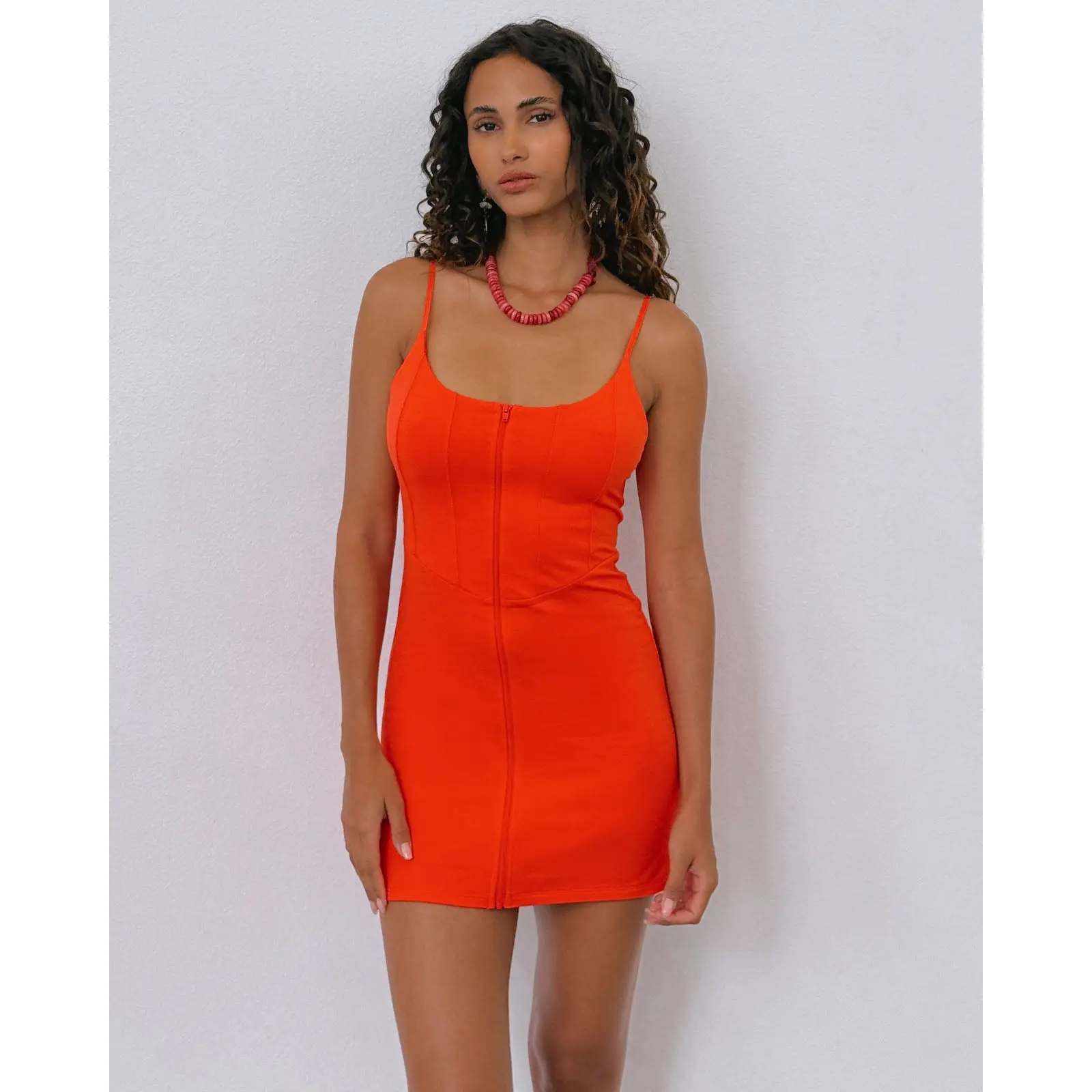 Sporty Terry Corset Dress