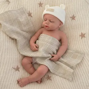 Ｍayfair Reborn Doll 18 Inch/45cm (Weight: 5.8 lb) Silicone Baby Dolls Mold Mouth Drink Wet Silicone Dolls Full Silicone Reborn With Private Parts summerwins,summerwins