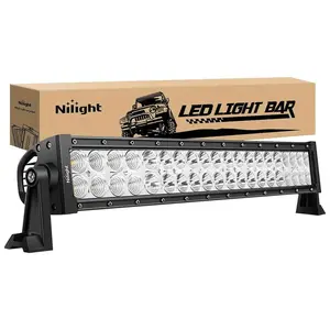 Nilight 22 Inch 120W Double Row Spot Flood LED Light Bar