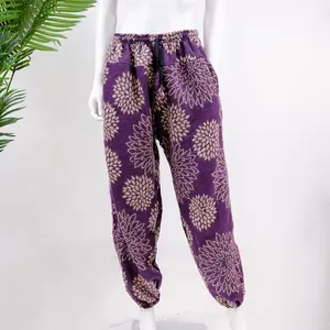 Handmade Winter Wool Blend Harem Pants
