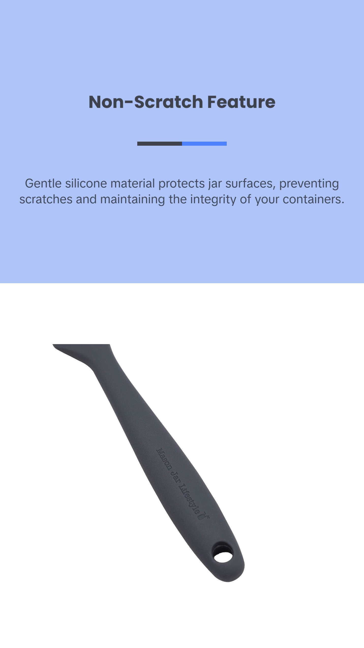 Silicone Jar Scraper