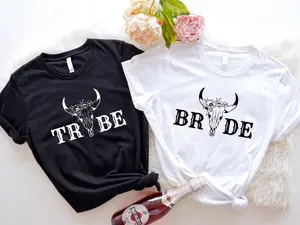 Western Bachelorette Party Shirts, Bride And Tribe T-Shirts, Matching Bridesmaid Tees, Country Bach Party Shirt, Bridal Shower Gift Tee, Wedding Gift.
