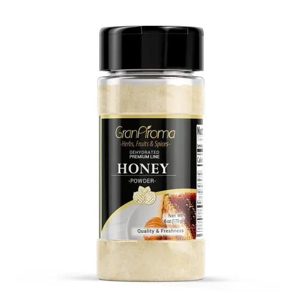 GranAroma Honey Powder, Sweet Flavor, Natural, Cooking & Baking (6 ounces)