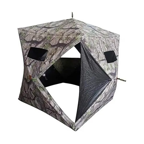 Silent Ground Hub Hunting Blind Ranger – Portable & Durable Small and Large Hunting Blinds for Outdoor Use