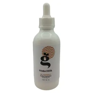 GINGERMILK BE YOURSELF CURLY HAIR FINISHING OIL 4 OZ / 120 ML