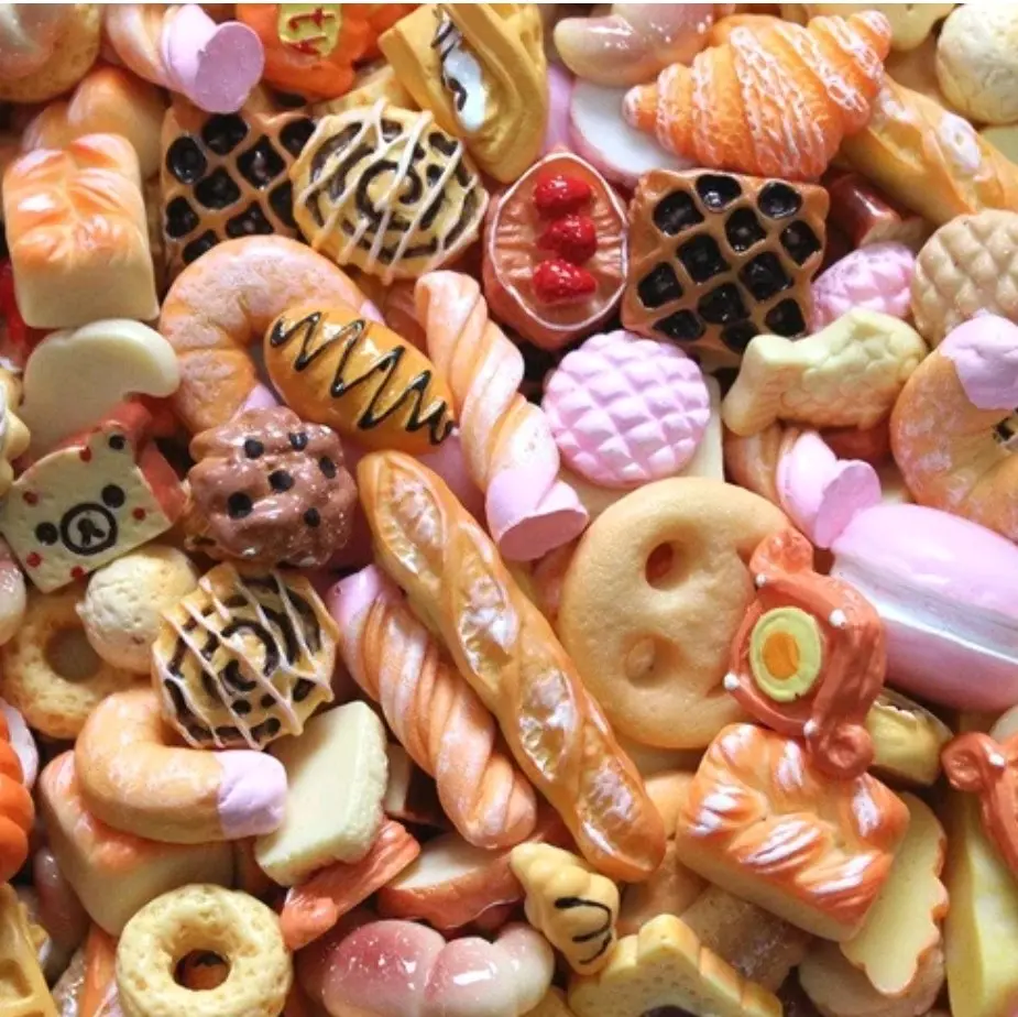 Beautiful Resin Charms of Bakeries and Baked Goods