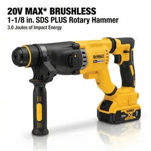 DeWalt DCH263 20V Brushless Rotary Hammer 3.0J Power drill tool set high torque