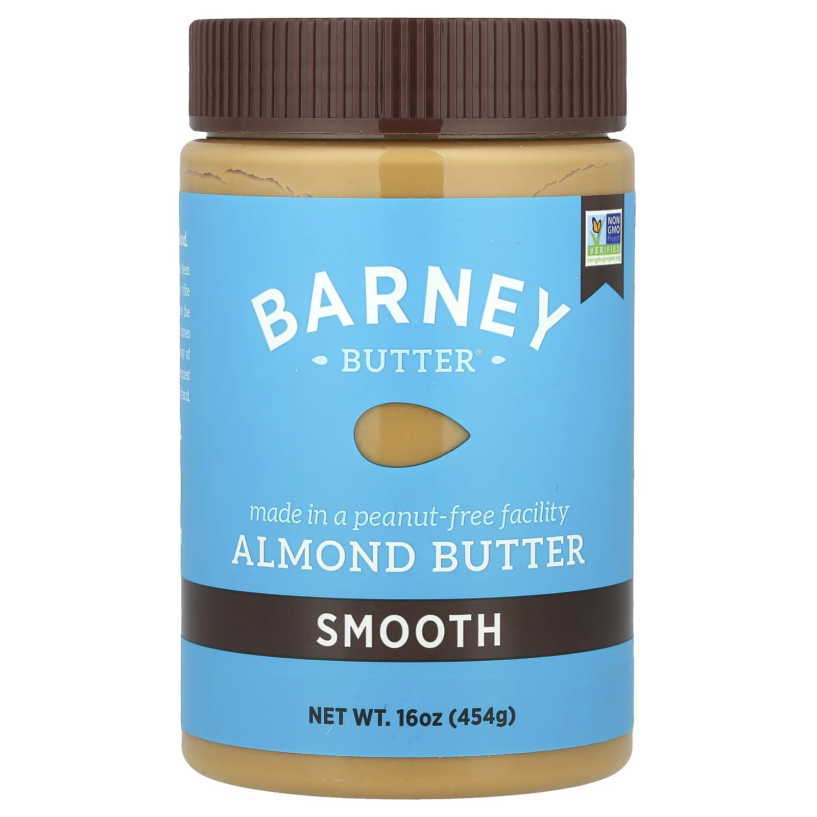 Barney Butter Almond Butter, Smooth, 16 oz (454 g)