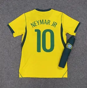 Unisex Soccer Brazil Neymar Jr. National Team 2026 Home Stadium Replica Jersey - Yellow FIFA World Cup