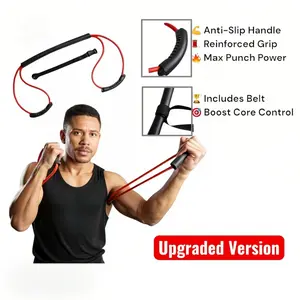 Boxing Resistance Band - Boxing Training Gear - Faster Punch Speed & Power - Full-Body Cardio Training - Ultra Portable - Multiple Resistance Levels Choices - Home Gym Workout Kit Exercise Equipment Premium Body Resistance Bands Comprehensive