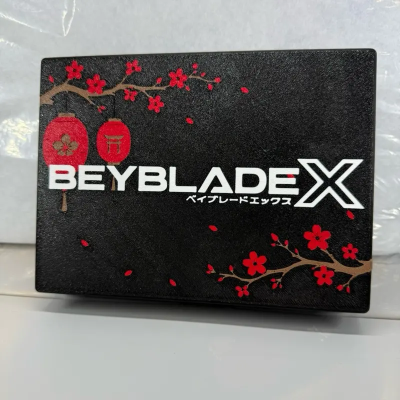 Beyblade X Cherry blossom "red " Large Case