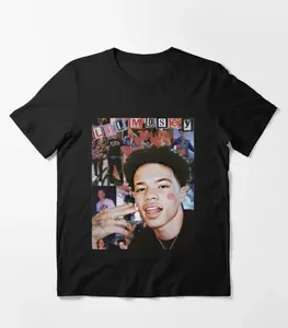 Vintage Lil Mosey Graphic Tee, Rapper Photo Collage Shirt, lil mosey shirt, Urban Streetwear, Trendy Mens Womenswear Top, Hip-Hop Apparel
