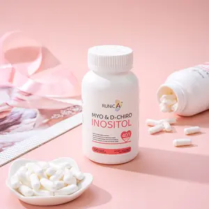 【RUNICA】Myo & D-Chiro Inositol 40:1 Blend for Women | Hormone Balance, Cycle Regularity, Egg Quality & Mood Support – 120 Vegan Capsules