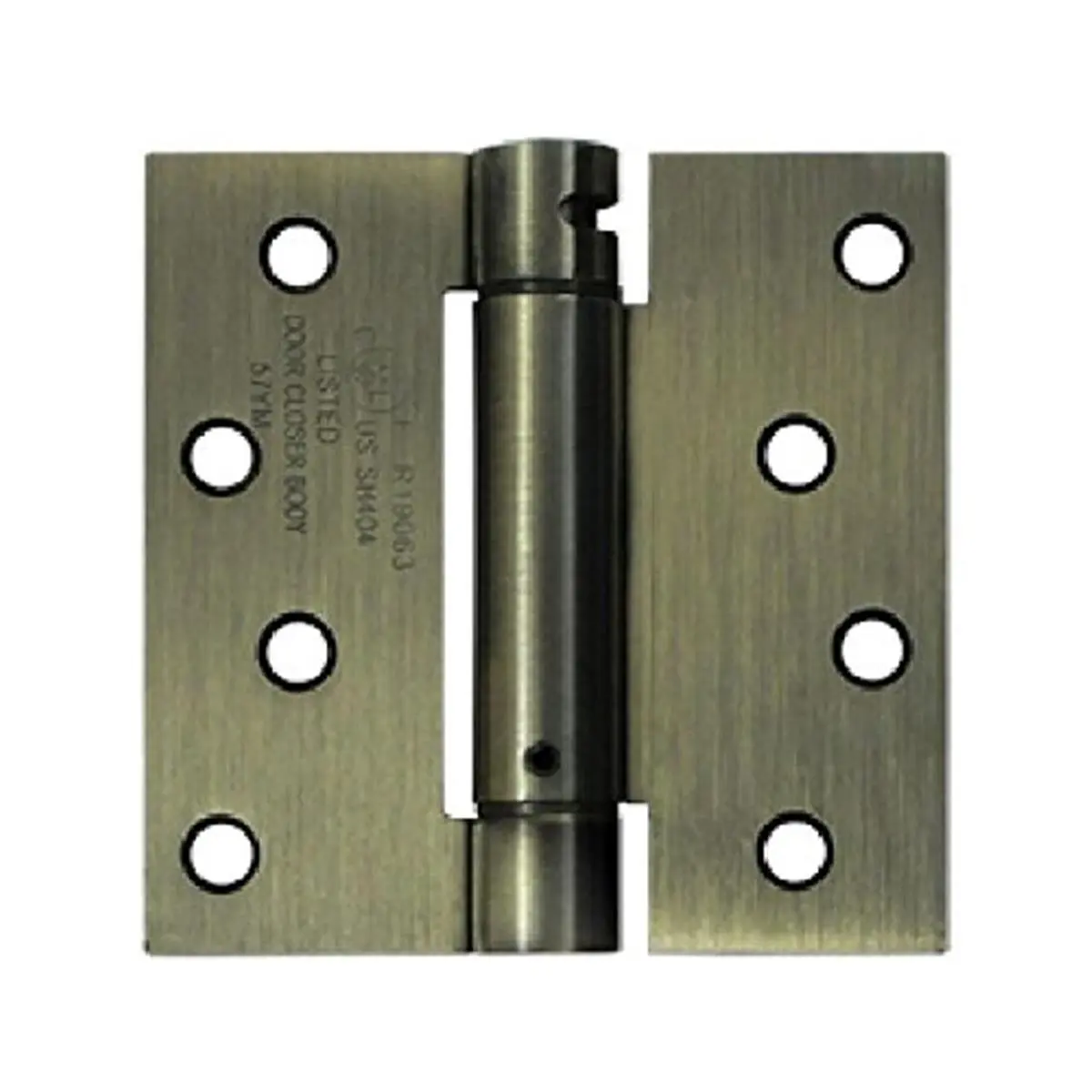 Deltana 4x4 in. Square Steel Hinge, Premium Quality Door Hardware, Antique Brass Architectural Hardware, Square Hinge, 4 X 4 In.