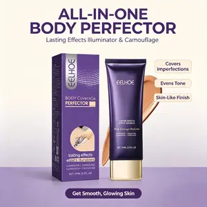 Dark Skin Tone Makeup Concealer Cream, Multi-Purpose Face & Body Imperfection Cover, All-Over Complexion Perfector Repair Cream
