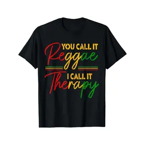 Men's Short-sleeve Rasta Jamaica T-shirt - Black Base, Bright Red/Yellow/Green Lettering, 100% Breathable Unisex Casual Top, Reggae Relaxed Style, All-Season Wear
