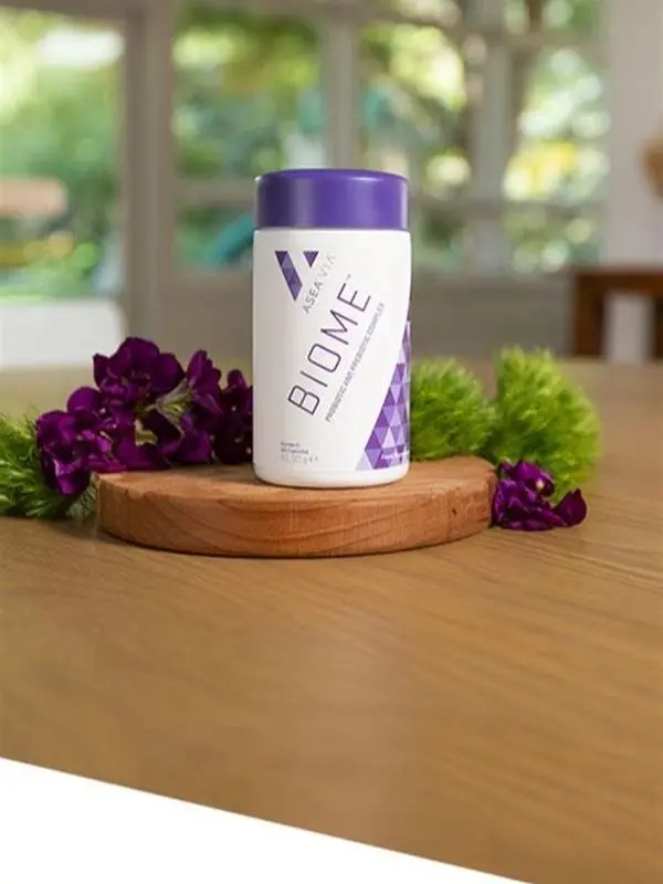 ASEA VIA Biome Full Spectrum Probiotic for Gut Health - 16 Strains & Prebiotics for Digestion & Mental Wellbeing - Non-GMO Gluten-Free Capsules for Digestive & Immune Support - Healthcare