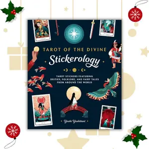Tarot of the Divine Stickerology: Tarot Stickers Featuring Deities, Folklore, and Fairy Tales from Around the World: Tarot stickers for journals, water bottles, laptops, planners, and more - Paperback
