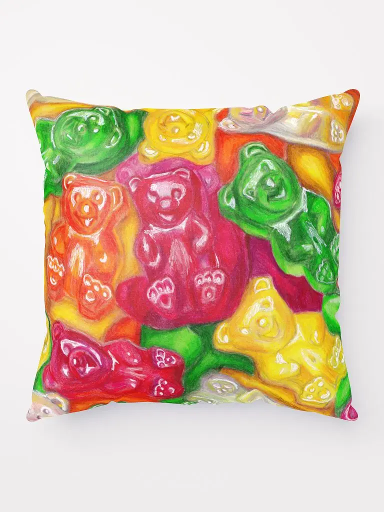 Gummy Bear Pillow Gummy Bear Pillow