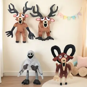 99 Nights Horror Game Plush Deer Stuffed Toy, Soft Cuddly Animal Doll, Perfect Gift for Kids & Collectors, High-Quality Material, Stuffed Animal Realistic, Soft Stuffed Animals, Soft Stuffed Figure