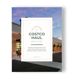 Costco Haul Meal Plan