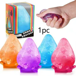 Dreamy Water Drop Malt Candy Squeeze Toy, Slow Rebound Stress Relief Toy, Fun Interactive Toy, Galaxy, Perfect Gift for Kids and Adult