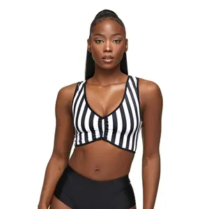 Referee Sleeveless Scrunch Top