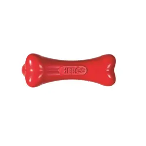 212 MAIN Durable Rubber Dog Bone Toy - 6 in., Bone Shape, Bounce Feature, Pet Supplies Dog Chew Accessory