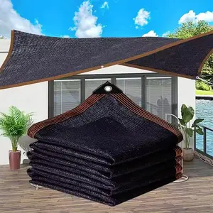 90% Black Shade Cloth 10×13FT, Heavy Duty Sun Shade Net with Reinforced Grommets, UV Resistant Mesh Shade Cloth for Garden Patio Pergola Backyard Greenhouse Plant Cover Outdoor Shade Chicken Coop Kennel