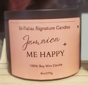 BriTaliaz Jamaica Me Happy Candle