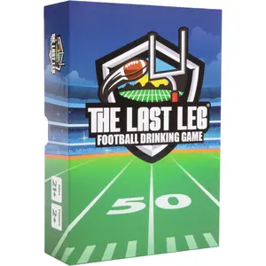 Beer Pressure The Last Leg - Live Football Drinking Game. Perfect for Game Days, Tailgates, Parties, and Pre Games.