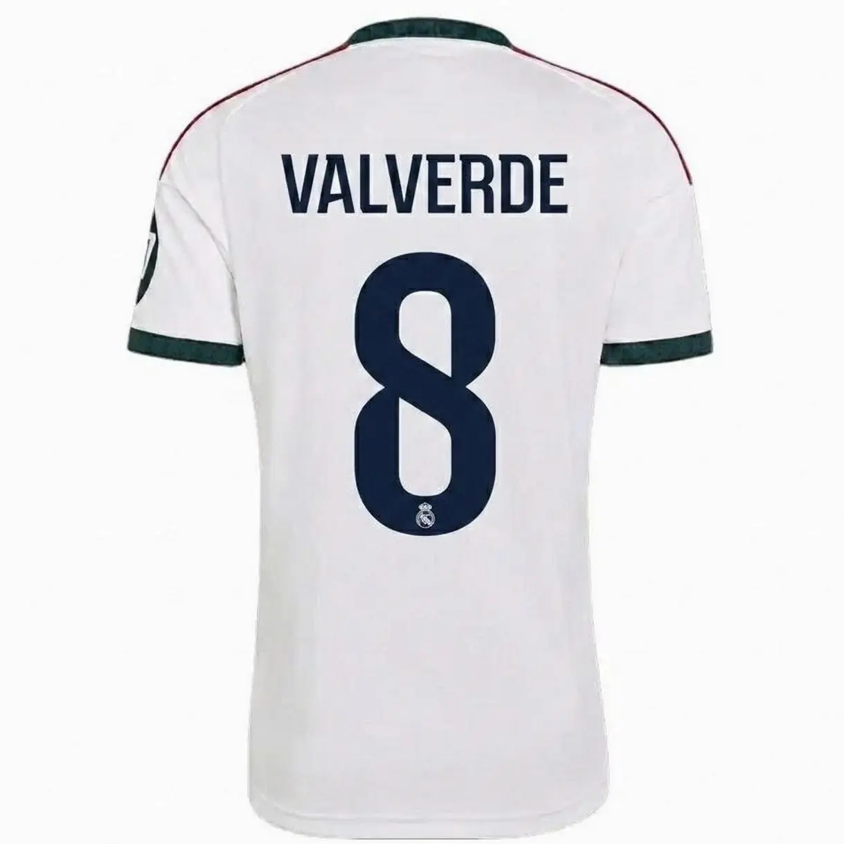 Valverde Team #8 Home Jersey 2026/27 – Unisex White LaLiga Replica Football Shirt, Professional Sports & Outdoor Fan Top BDY