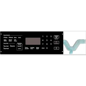 DG34-00043A Range Touch Control Panel factory direct replacement Part,Compatible with Samsung Stove Oven for PD00051348,4958613,AP6244845,PS12086110,EAP12086110, fit for DE94-03926B, NE59M4320SB/AA-00