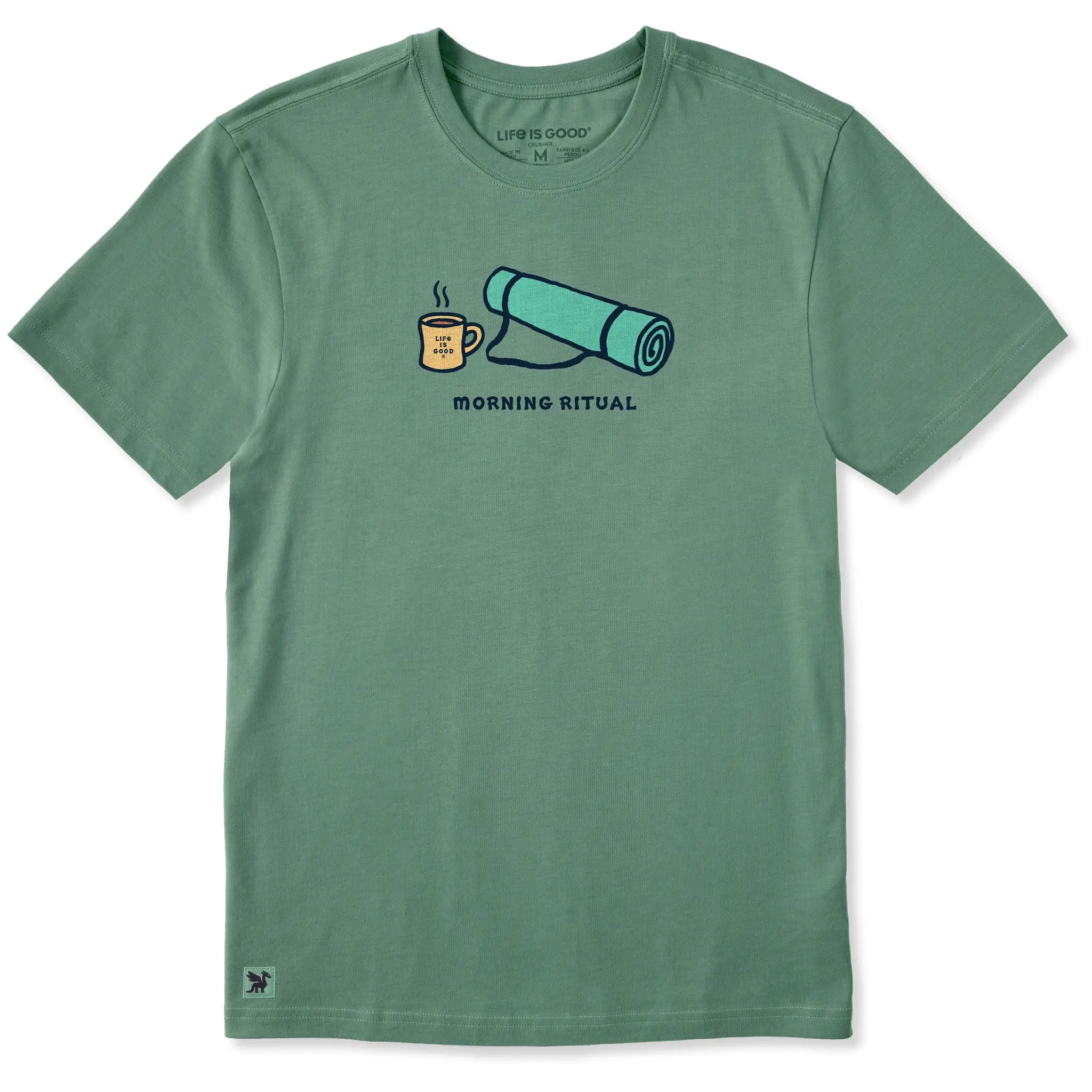 Men's Morning Ritual Coffee Short Sleeve Crusher Tee
