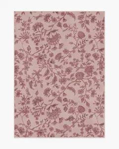 Brenna Natural & Blush Flatwoven Rug