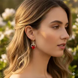 Heart to Heart Micro Pave Diamond Earrings