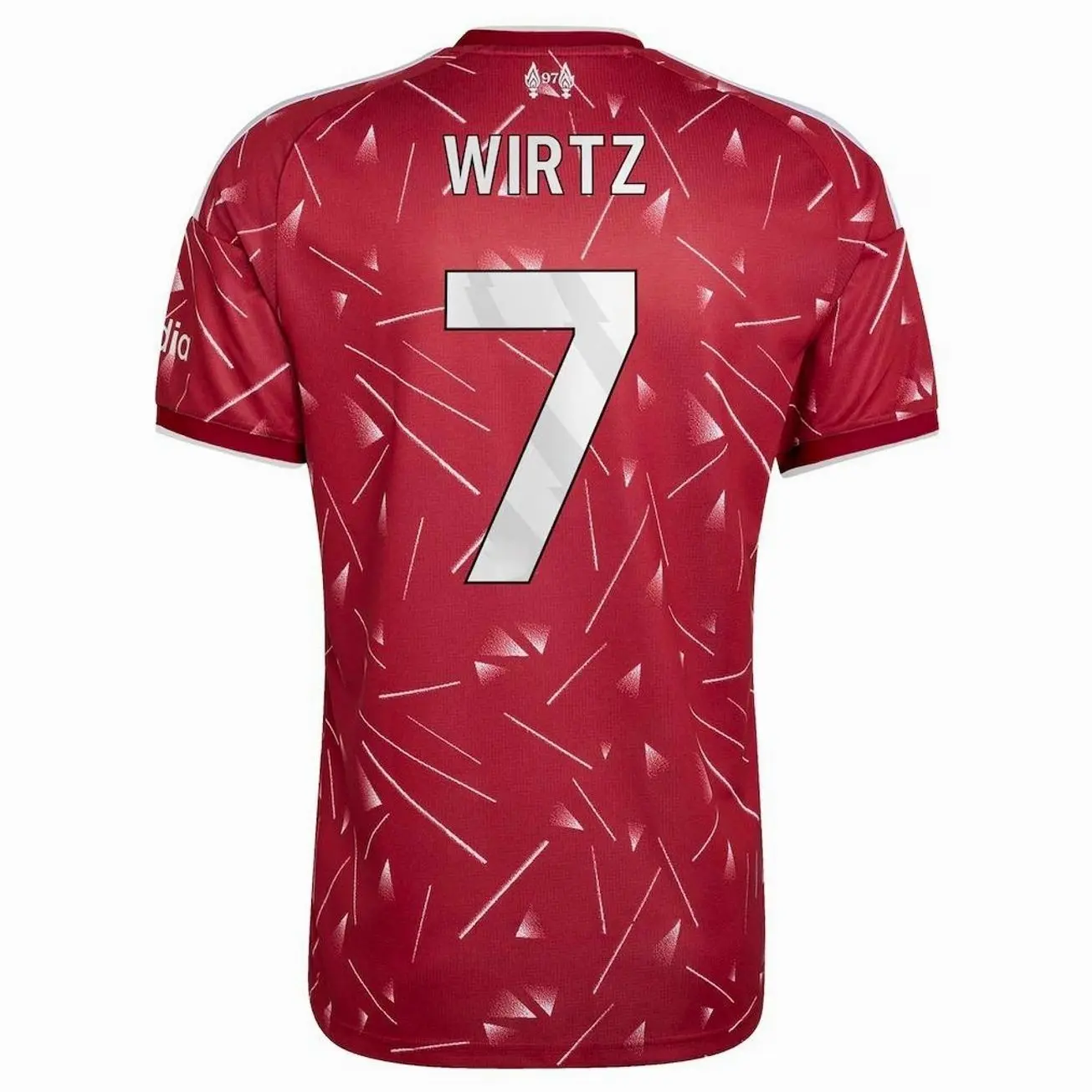 Unisex Soccer Shirt Wirtz 2025/26 Home Stadium Replica Jersey - Red Live
