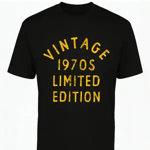 Vintage 1970s Limited Edition Distressed T-Shirt