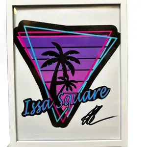 Issa square logo poster