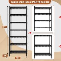 7 Tier&1176LBS-18"W*18"D*71"H