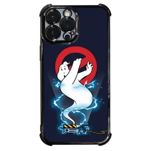 Phone Case - 1pc Ghostbusters Themed Phone Case Featuring an Electroplated Design, Offering Protection with Reinforced Cushioning And Collision Prevention, Compatible with Various for iphone Models Including 17, 16, 15, 14, 13 Pro Max