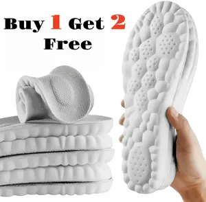4D Cloud Extra Large Shoe Insoles, Anti-Fatigue & Shock Resistant Design, Foot Pain Relief for Men and Women, Unisex Fit Buy 1 Get 2 Free everyday gear, Footwear tiktokshopspringglowup,summervibes