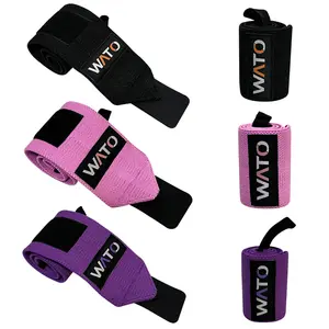 Weightlifting and strength training wrist guards - Professional gym wrist guards suitable for both men and women, featuring a thumb ring design