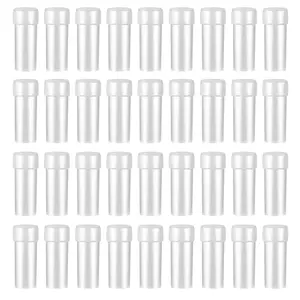 100 Pcs 5ml Small Pill Containers – Empty Plastic Sample Bottles with Caps, Leak Proof Vials for Travel, Beads, Cosmetics, Medicine, Essential Oils, & Small Parts Storage tiktokshopspringglowup