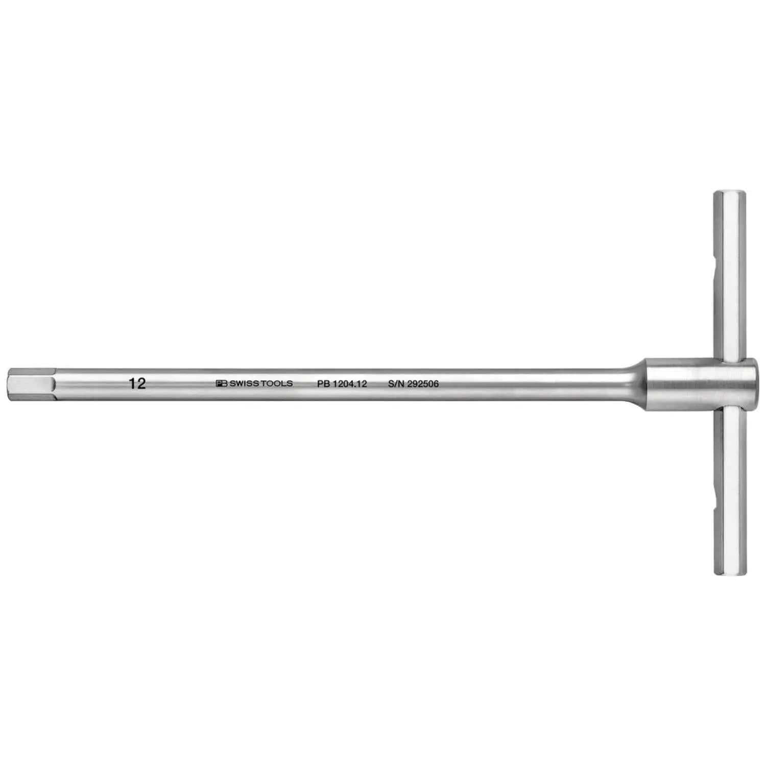 PB Swiss PB 1204.12 Hex Screwdriver with Sliding T-Handle, 12 mm, L - 300 mm
