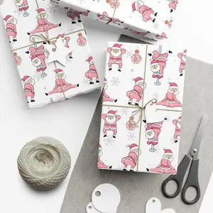Funny Christmas Wrapping Paper Funny Santa Christmas Gift