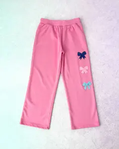 Firehouse Bow Trio Neon Pink Sweatpants