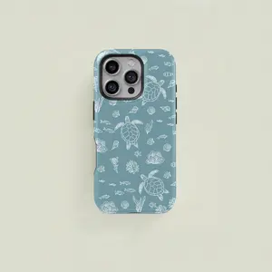 Luxury Turtle Shell Phone Case, Dual Layer Protection, Anti-Fingerprint, Shockproof, Scratch Resistant, Fits Samsung & iPhone Series