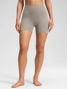 CRZ YOGA Butterluxe No Front Seam Biker Shorts 4"/6" - High Waisted Lounge Pilates Workout Athletic Womens Buttery Soft