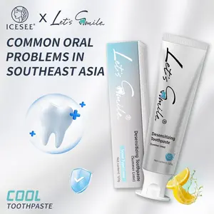 ICESEE Gentle Non-Irritating Soothing Sensitive Teeth Natural Plant Extracts Fruity Aroma Fresh Breath Effective Cleaning Daily Oral Care